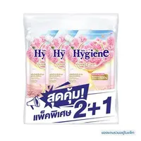 รีฟิลน้ำยาปรับผ้านุ่ม ไฮยีน เอ็กซ์เพิร์ทแคร์ NATURE WELLNESS 470 มล. ซันไรส์ คิส (แพ็ก 2+1)