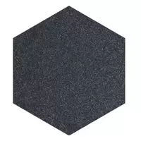 กระเบื้องปูพื้น ภายนอก SCG หกเหลี่ยมใหญ่ รุ่น เวนโทลา 51.97x60x3.5 cm ดำ