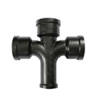 Sanitary T Double Branches Hub & Spigot Type