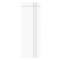 ประตูภายนอกUPVC PARAZZO PUN08 80x200 WH