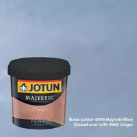 Jotun Majestic Design Pearl 4096 Bayside Blue + 9959 Grigio 