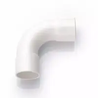 NPI Trachang PVC Electric Telecom White JIS Short Bend 90 H ES 2 18 mm
