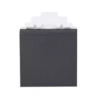 SWITCH 2 WAY 1.5 MODULES LEAF BK PHI