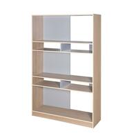 ชั้นวางของผสม 120 JUSPER NT OAK/เทา
