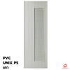 PVC Door Unix Extra P5 Grey 70x180x3.5 cm No-Drill 8852402131859