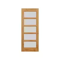 ประตู+กระจก ไม้สน นิวซีแลนด์ L.145 MODERN DOORS