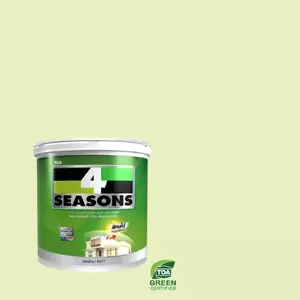 สี TOA สีน้ำโฟร์ซีซั่นส์ ชนิดด้าน ภายใน สี 7778 Green Mile 2.5 กล.