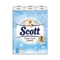 กระดาษชำระ SCOTT CLEAN CARE BABY POWDER แพ็ค24