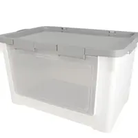กล่องเก็บของฝาหน้า VIVE 62x41.7x36.9 ขาว