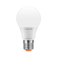 หลอดไฟ LED E27 10W เดย์ไลท์ ทรงลูกแพร์ LAMPTAN BULB BRIGHT