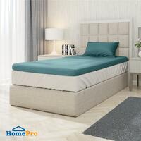 TOPPER BEDSHEET 3.5ft HLS TWIN GREEN