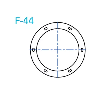 อุปกรณ์ท่อลม F-44 หน้าแปลนกลม-1