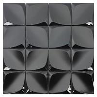 กระเบื้องโมเสค โมเสค HPR-219 สีมิดไนท์ TARA 30x30CM