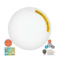โคมไฟเพดาน LED LAMPTAN TRIPROOF 36 วัตต์ DAYLIGHT/COOLWHITE/WARMWHITE สีขาว 14.5 นิ้ว