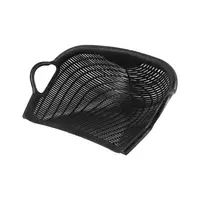 PVC RATTAN CLAM-SHELL SHAPED BASKET