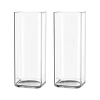 แก้วน้ำ 450 มล. OCEAN GLASS GEO LOG แพ็ก 2 ใบ