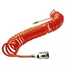 Toyox TTT Polyurethane Coil สายลมสปริง พร้อมหัวสวมเร็ว 5 มม. ยาว6ม. (PUC8-6)