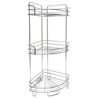 CORNER RACK STAINLESS 3TIERS EKONO