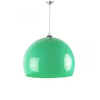 Chandelier 1 bulb, plastic, model MD D350, green, HEAP