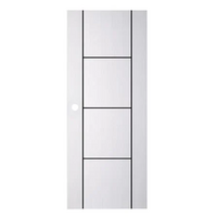 ประตูภายนอก UPVC PARAZZO PUN04 80X200 ซม. สีขาว