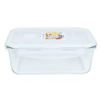 กล่องอาหารแก้วผืนผ้า1.2L SUPER LOCK 6090