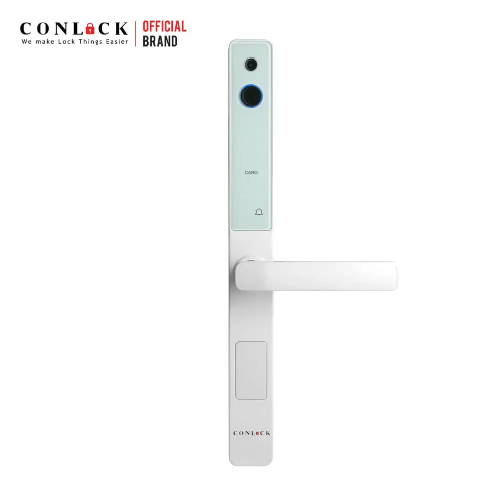 DIGITAL DOOR LOCK CONLOCK CL-165FB PRO WHITE-1