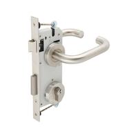 มือจับก้านโยกห้องทั่วไป MORTISE SOLEX 4585102 สีสแตนเลส