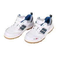 รองเท้านิรภัยหนังหุ้มส้น พื้นยาง PANGOLIN SPORT เบอร์ 6 สีขาว