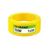 สายไฟ THW 50 ตร.มม. สีเหลือง YAZAKI