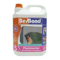 น้ำยาผสมปูนก่อ/ฉาบPLASTMORTAR B.BOND 5L