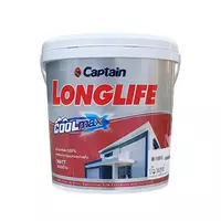 Exterior paint CAPTAIN LONGLIFE COOLMAX BASE B, matte type, 2.5 gallons