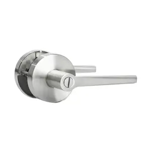BATHROOM LEVER YALE YLL-BK-ZN005SN STAINLESS STEEL-1