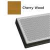 Galvanized Steel Acoustic Baffle Ceiling Metalworks V-P500 Cherry Wood Height 100 mm