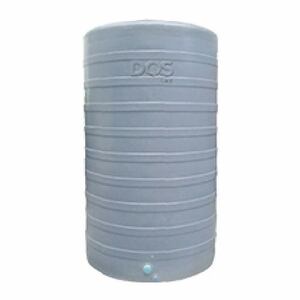 ถังเก็บน้ำ DOS รุ่น Champ 2000 ลิตร ปลอดตะไคร่น้ำ สีเทา-1
