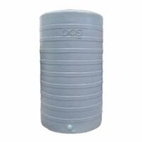 ถังเก็บน้ำ DOS รุ่น Champ 2000 ลิตร ปลอดตะไคร่น้ำ สีเทา