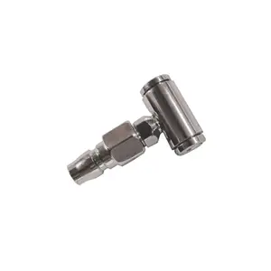 Two short air filling heads, copper tail TX-ASTC-1