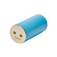 ท่อสั้นฝาปิดเกลียวทองเหลือง-ฟ้า PVC 3 นิ้ว SCG