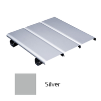 ฝ้าอลูมิเนียม ตัวซี 85C Fameline สี Silver