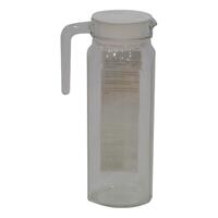 เหยือกน้ำแก้ว LUMINARC OCTIME 1.1 ลิตร สีขาว
