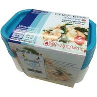ชุดกล่องอาหารเหลี่ยม0.225L CHEF6071 5PCS