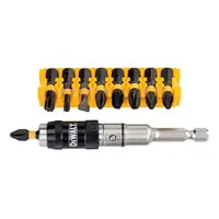 ชุดดอกไขควงพร้อมหัวจับแม่เหล็ก DEWALT DT70518T-QZ ชุด 10 ชิ้น