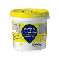 อะคริลิกกันซึม WEBER WEBERDRY SEAL 1 กก. สีเทา