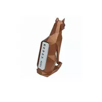 USB plug set, cat model, USB power plug, size 1.2 meters, copper color