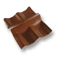 Wall ridge Cover Roman Tile Diamond Sooksant Brown