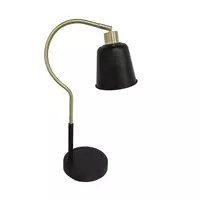 TABLE LAMP CP LS-MT1687 CAR MT BK