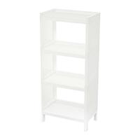 ชั้นวางของ 4 ชั้น STACKO MONO 48x30x107 ซม. สีขาว