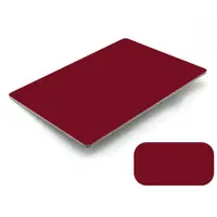 แผ่นอลูมิเนียม คอมโพสิต 4 มม. Pomegranate Red 4035