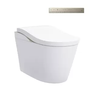 สุขภัณฑ์อัตโนมัติ พร้อมฝาและระบบชำระล้างอัตโนมัติ รุ่น Neorest LS TOTO CES87320PVJ 3/4.5 ลิตร