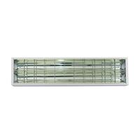 โคมสำนักงานติดลอย CARINI NY2X18OF 2X120 ซม. สีขาว
