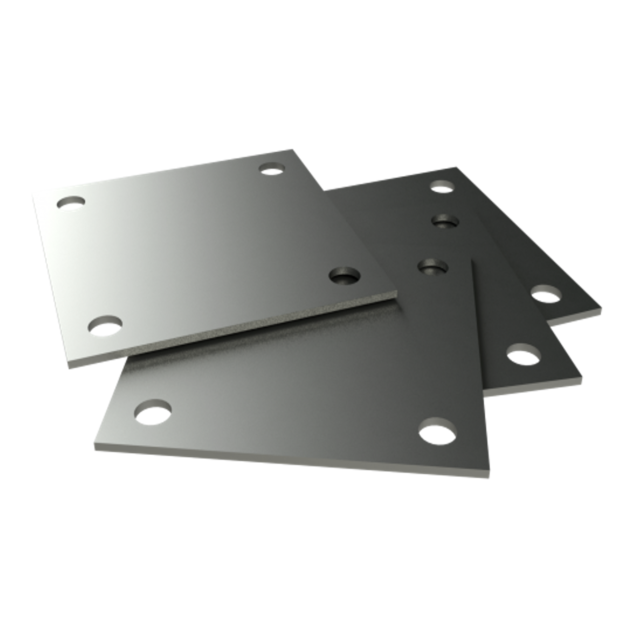Steel Plate 8x8 inches Best Price OneStockHome